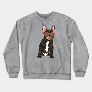 Cool French Bulldog T-shirt for Dog Lovers Crewneck Sweatshirt